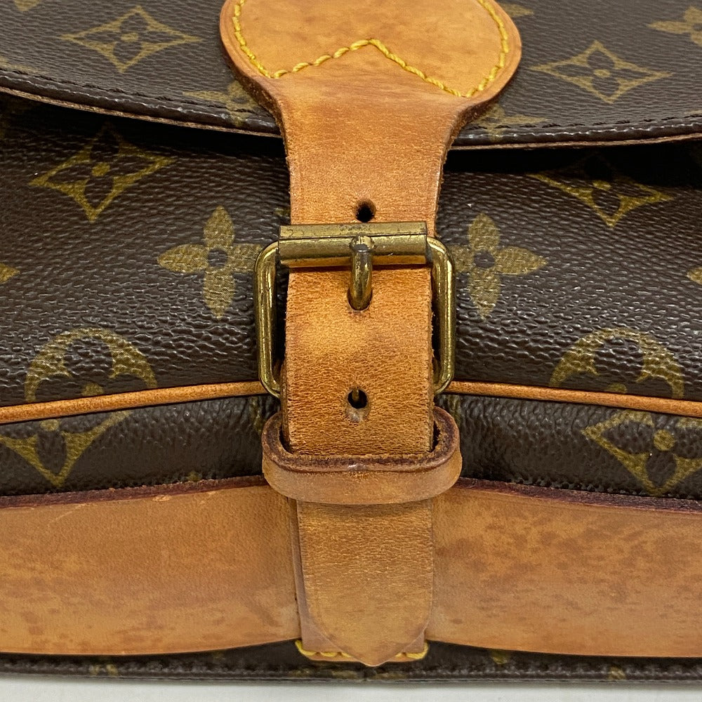 LOUIS VUITTON Shoulder Bag M51253 leather Brown Monogram CartouchiereMM
