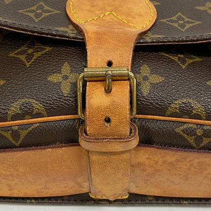 LOUIS VUITTON Shoulder Bag M51253 leather Brown Monogram CartouchiereMM