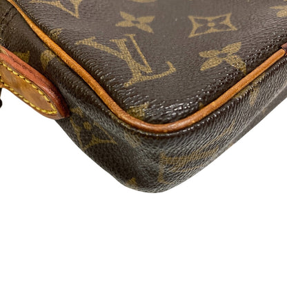 LOUIS VUITTON Shoulder Bag M45268 Monogram canvas, leather Brown Monogram Mini Danube
