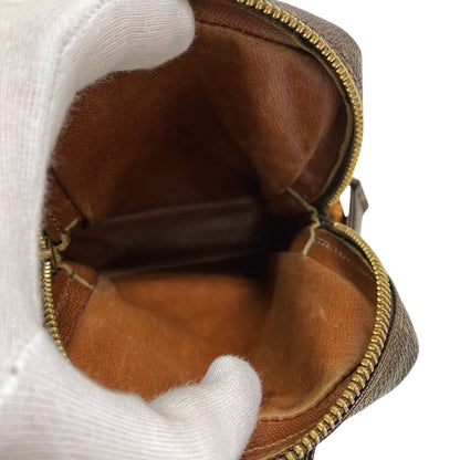 LOUIS VUITTON Shoulder Bag M45268 Monogram canvas, leather Brown Monogram Mini Danube