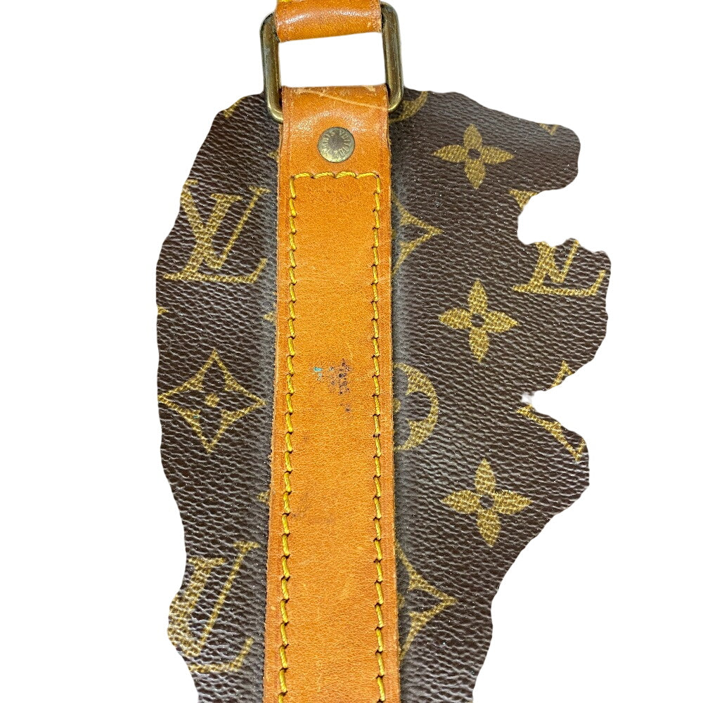 LOUIS VUITTON Boston Duffel bag Monogram, Tanned Leather Brown Monogram Keepall bandouliere50