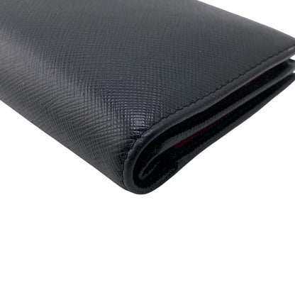 PRADA Bifold Wallet 1ML009 leather black Safiano