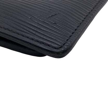 LOUIS VUITTON Bifold Wallet M60662 leather black Epi Portefeuille Multripru