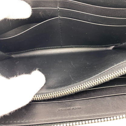 PRADA Long Wallet Purse Nylon black Test Heart Jewel Wallet