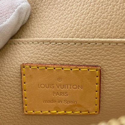 LOUIS VUITTON Pouch M47515 leather Brown Monogram Pochette CosmetiquePM