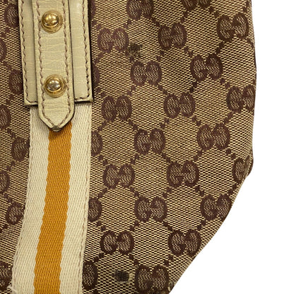 GUCCI Tote Bag 139261 GG canvas Brown Sherry