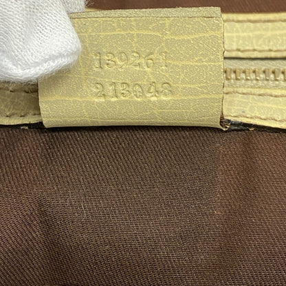 GUCCI Tote Bag 139261 GG canvas Brown Sherry