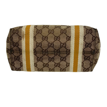 GUCCI Tote Bag 139261 GG canvas Brown Sherry