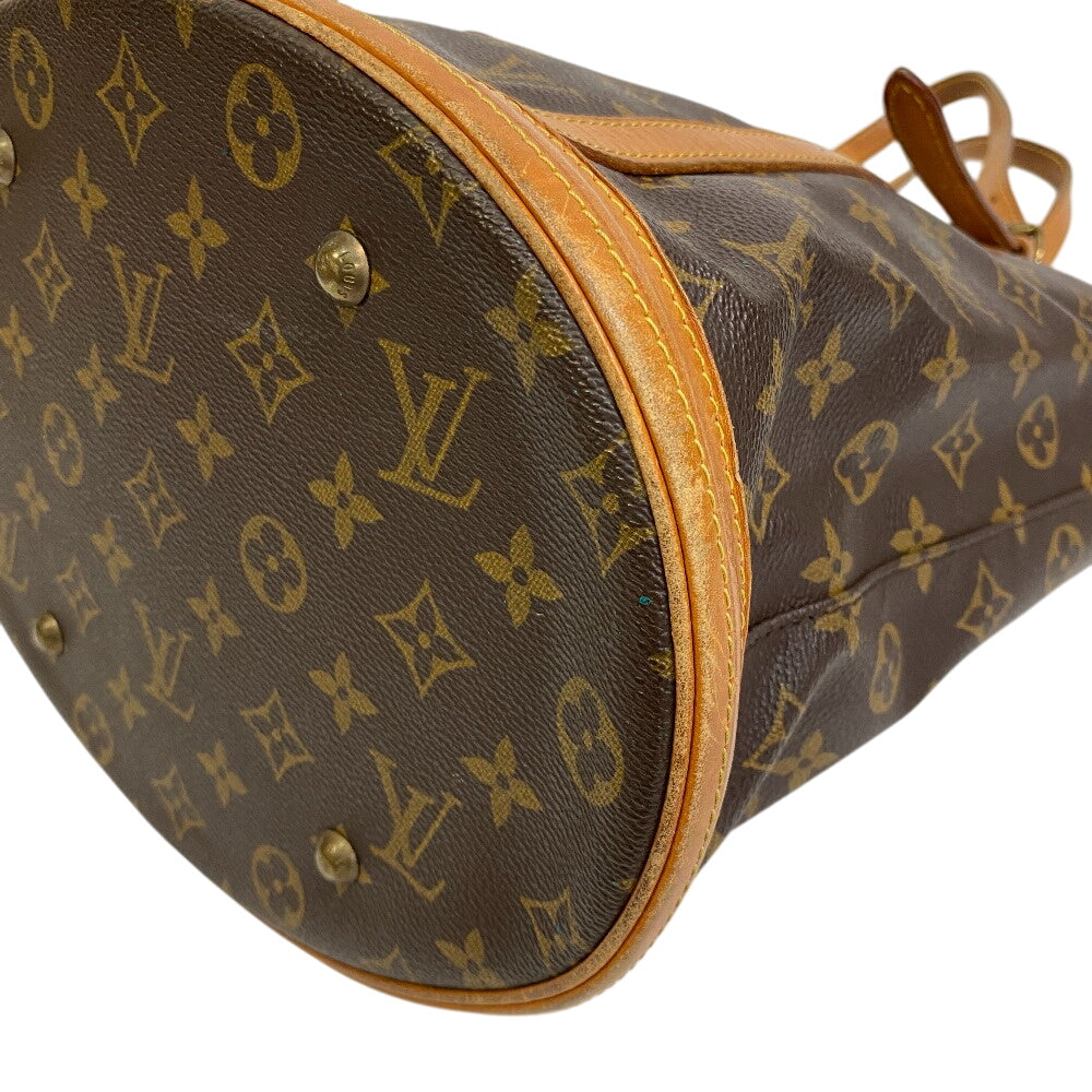 LOUIS VUITTON Shoulder Bag M42236 Monogram Brown Monogram BucketGM