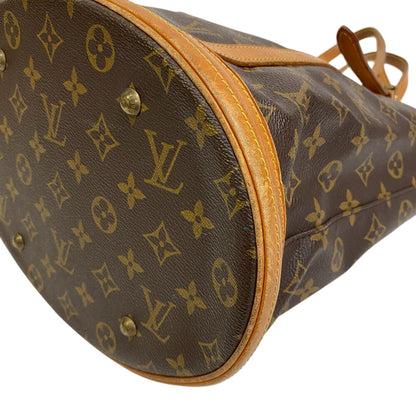 LOUIS VUITTON Shoulder Bag M42236 Monogram Brown Monogram BucketGM