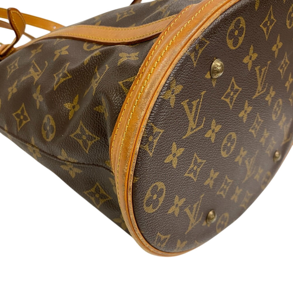 LOUIS VUITTON Shoulder Bag M42236 Monogram Brown Monogram BucketGM