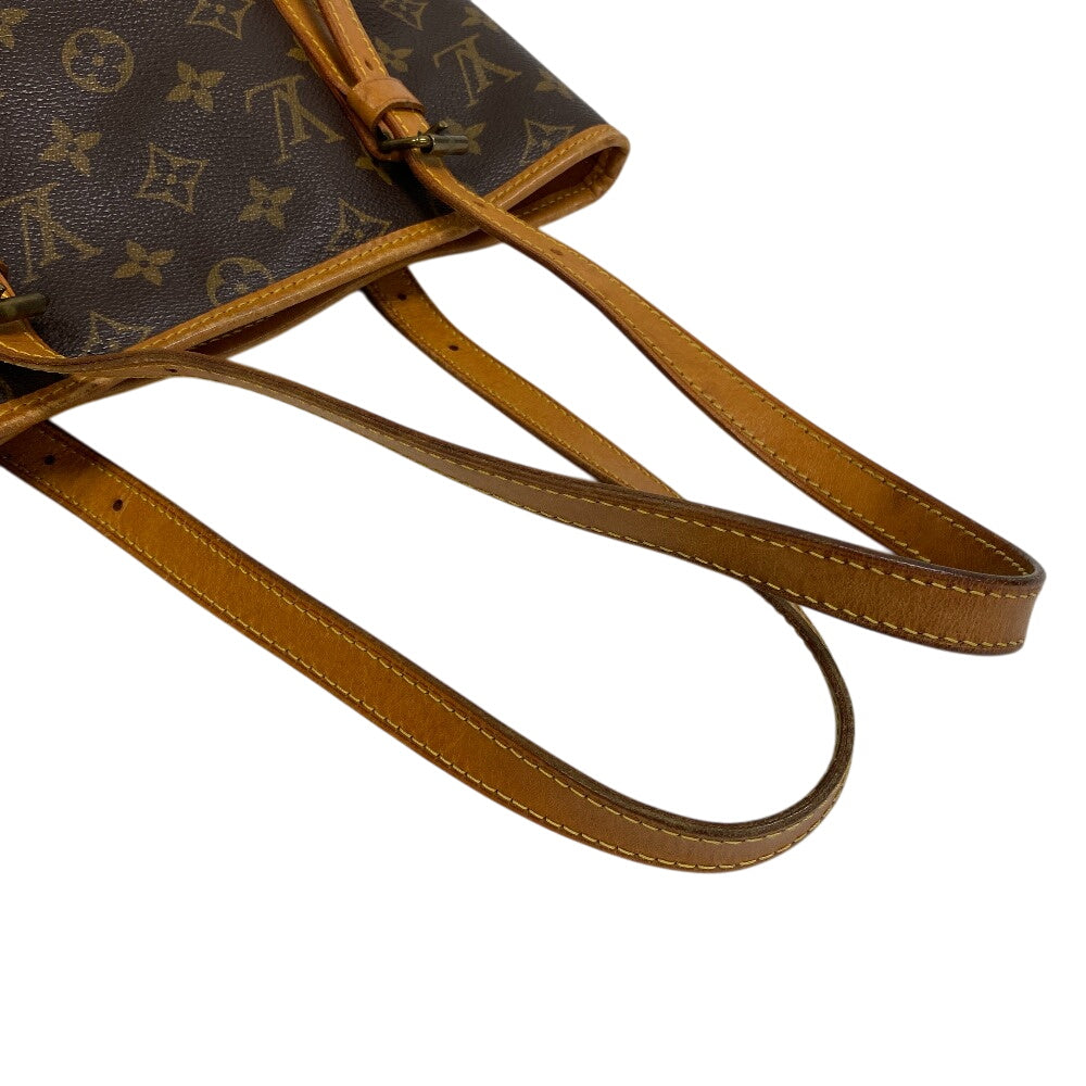 LOUIS VUITTON Shoulder Bag M42236 Monogram Brown Monogram BucketGM