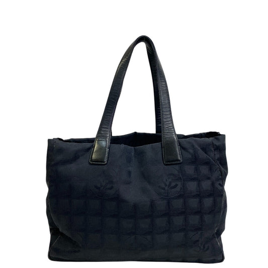 CHANEL Tote Bag Nylon black New Travel Line MM