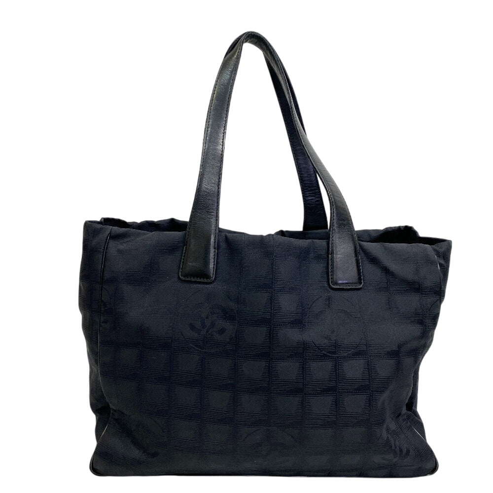 CHANEL Tote Bag Nylon black New Travel Line MM