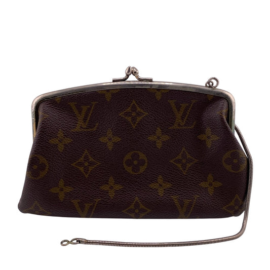 LOUIS VUITTON Pouch leather Brown Monogram BucketUSA