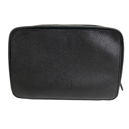GUCCI Clutch bag 256076 leather black business bag