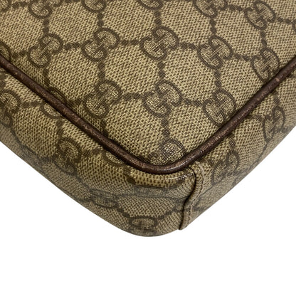GUCCI Shoulder Bag 122754 PVC coated canvas beige GG Supreme