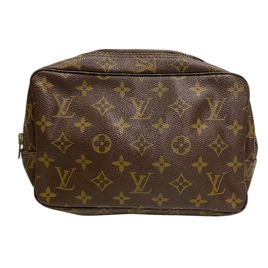 LOUIS VUITTON Clutch bag M47524 leather Brown Monogram Truth Cracking T 23