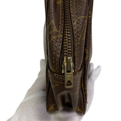 LOUIS VUITTON Clutch bag M47524 leather Brown Monogram Truth Cracking T 23