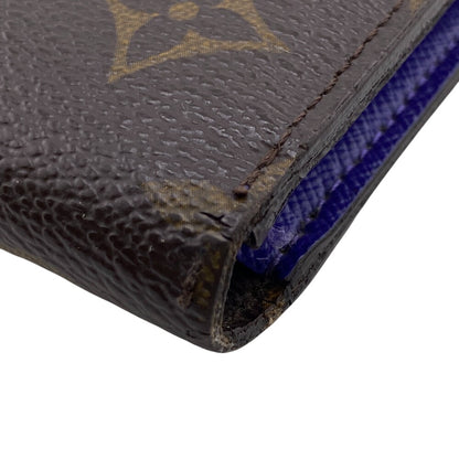 LOUIS VUITTON Long Wallet Purse M6049G leather Brown Monogram epi Portefeuille Marie Luron
