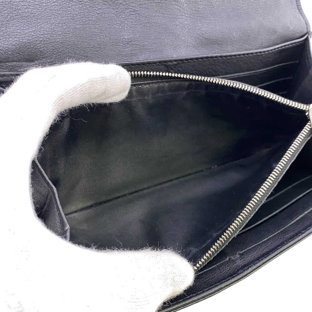 LOUIS VUITTON Long Wallet Purse M58136 Monogram Mahina black Portefeuille Iris