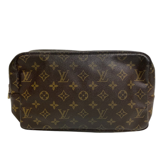 LOUIS VUITTON business bag M47522 leather Brown Monogram Truth Cracking Ty 28