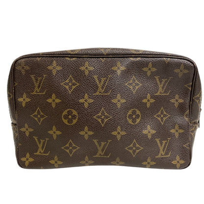 LOUIS VUITTON business bag M47524 leather Brown Monogram Truth Cracking T 23