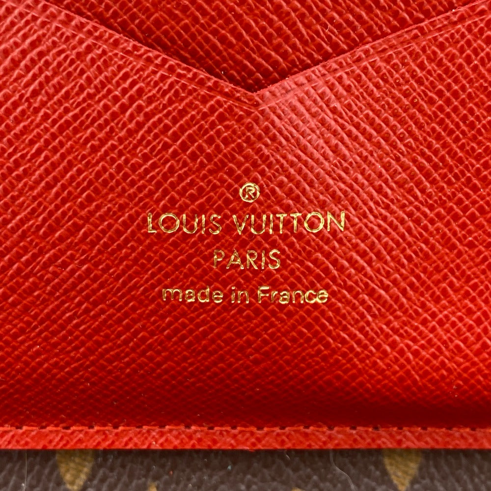 LOUIS VUITTON Long Wallet Purse M61452 Monogram, Leather Brown Retiro Daily Organizer