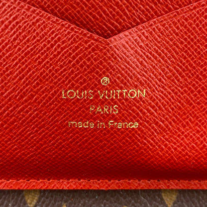 LOUIS VUITTON Long Wallet Purse M61452 Monogram, Leather Brown Retiro Daily Organizer