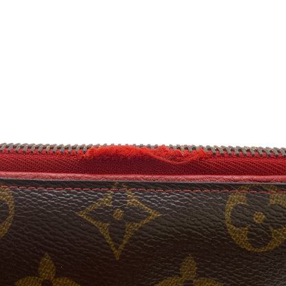 LOUIS VUITTON Long Wallet Purse M61452 Monogram, Leather Brown Retiro Daily Organizer