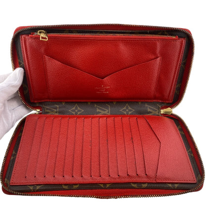 LOUIS VUITTON Long Wallet Purse M61452 Monogram, Leather Brown Retiro Daily Organizer