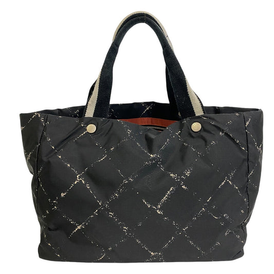 CHANEL Tote Bag Nylon black Old travel line MMTote Bag