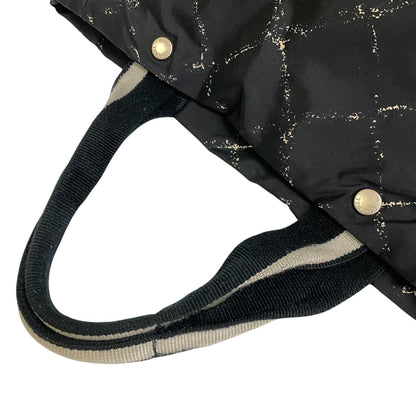 CHANEL Tote Bag Nylon black Old travel line MMTote Bag