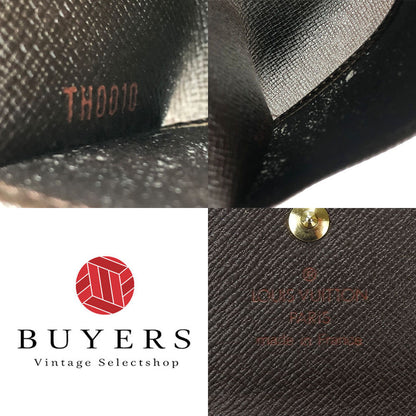 LOUIS VUITTON Key case Key holder  N62631 Damier Brown Multicles4