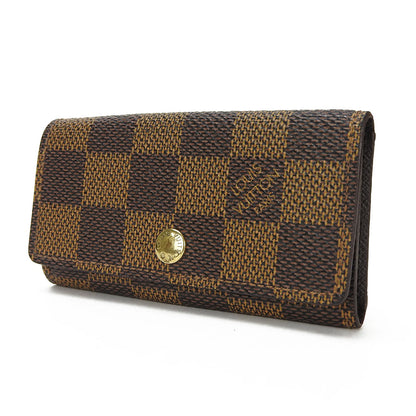 LOUIS VUITTON Key case Key holder  N62631 Damier Brown Multicles4