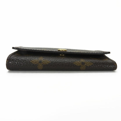 LOUIS VUITTON Key case Key holder  M62630 Monogram canvas, leather Brown Multicles6