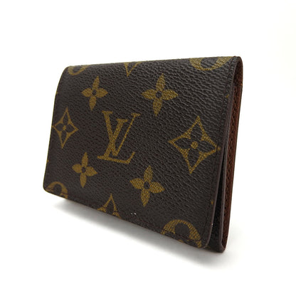 LOUIS VUITTON Card Case M62920 Monogram Brown Annevelt Cult de Visit