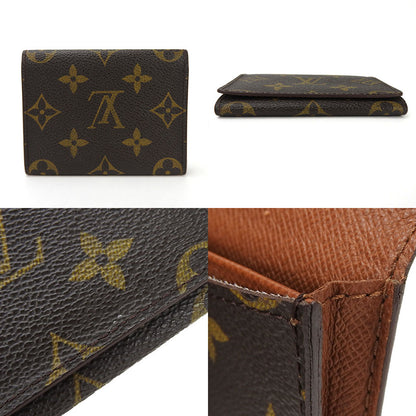 LOUIS VUITTON Card Case M62920 Monogram Brown Annevelt Cult de Visit