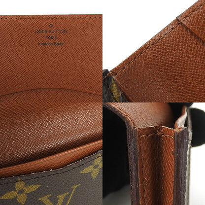 LOUIS VUITTON Card Case M62920 Monogram Brown Annevelt Cult de Visit