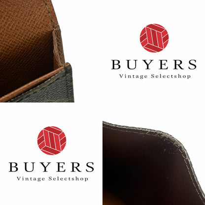 LOUIS VUITTON Card Case M62920 Monogram Brown Annevelt Cult de Visit