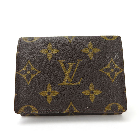 LOUIS VUITTON Card Case M62920 Monogram Brown Annevelt Cult de Visit