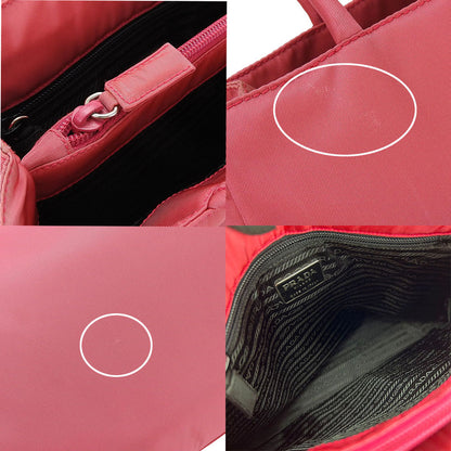 PRADA Handbag B3864 Nylon pink