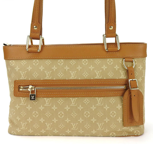 LOUIS VUITTON Handbag M92684 Monogram mini beige Lucille PM