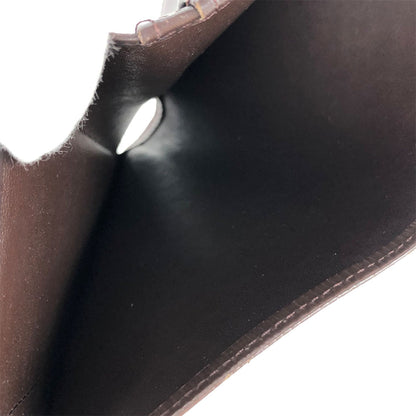 LOUIS VUITTON Bifold Wallet M6324D Epi Leather Brown Portefeuille Viennoiserie