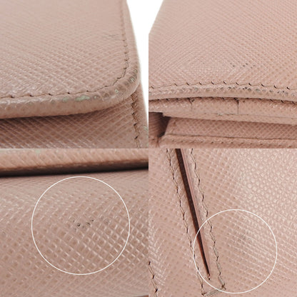 PRADA Long Wallet Purse 1MH132 leather Light pink Safiano