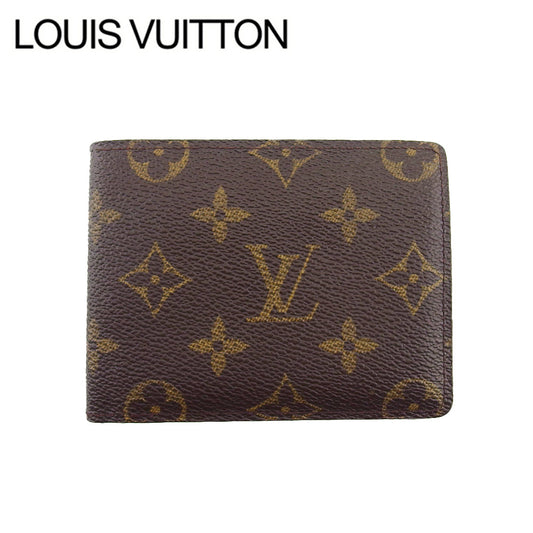 LOUIS VUITTON Bill Compartment M60930 Brown beige Porte Billets9Cartes Crdit