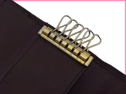LOUIS VUITTON Key case Key holder M30536 Brown purple Multicles6