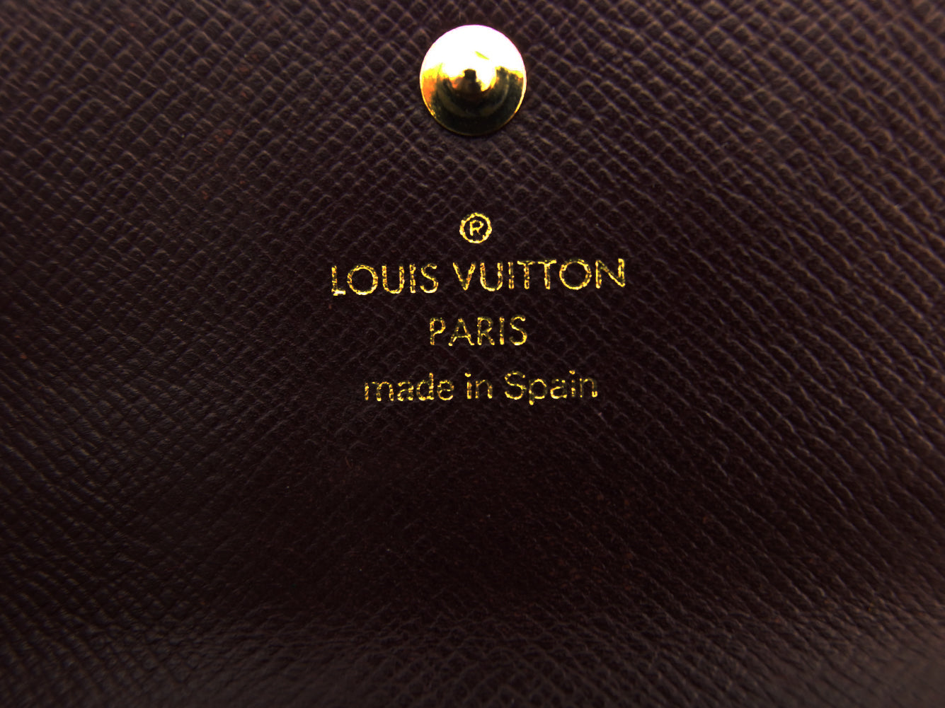 LOUIS VUITTON Key case Key holder M30536 Brown purple Multicles6