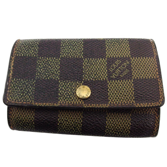 LOUIS VUITTON Key case Key holder N62630 Brown beige Multicles6