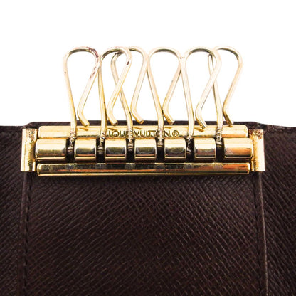 LOUIS VUITTON Key case Key holder N62630 Brown beige Multicles6